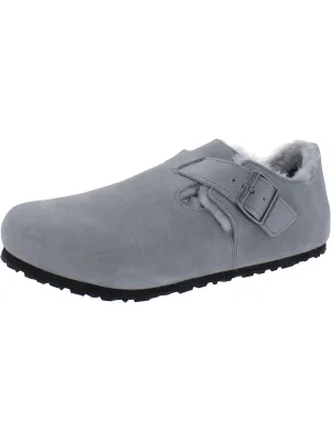 London Shearling Herren Wildleder-Einlegesohlen Loafers