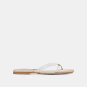 LUCCA SANDALETTEN KRISTALL VINYL