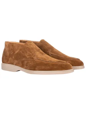 Malta Stiefelette Hellbraun