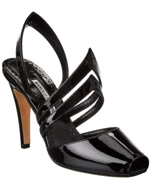 Manolo Blahnik Develi 105 Leder-Sandalen_Manolo-Blahnik