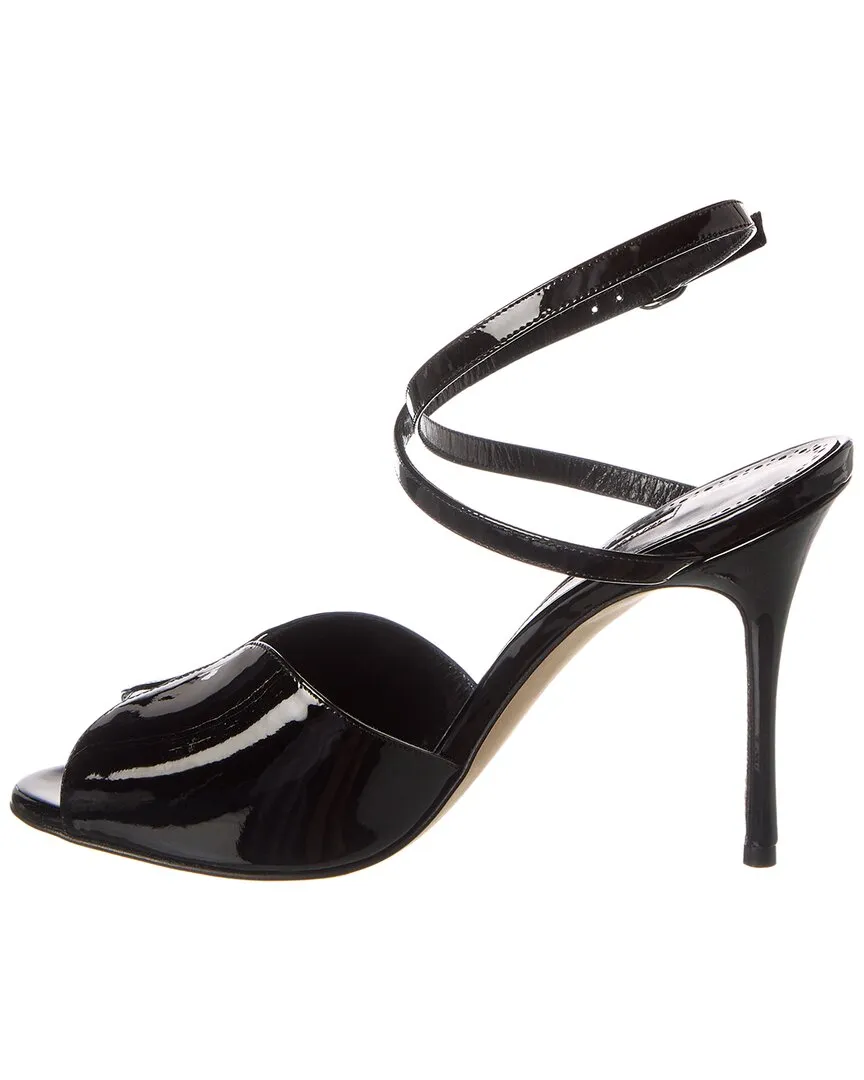 Manolo Blahnik Hourani 100 Patent Sandalen Schuhe_Manolo-Blahnik