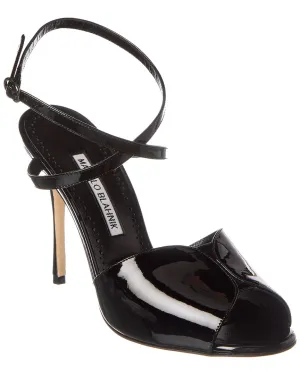 Manolo Blahnik Hourani 100 Patent Sandalen Schuhe_Manolo-Blahnik