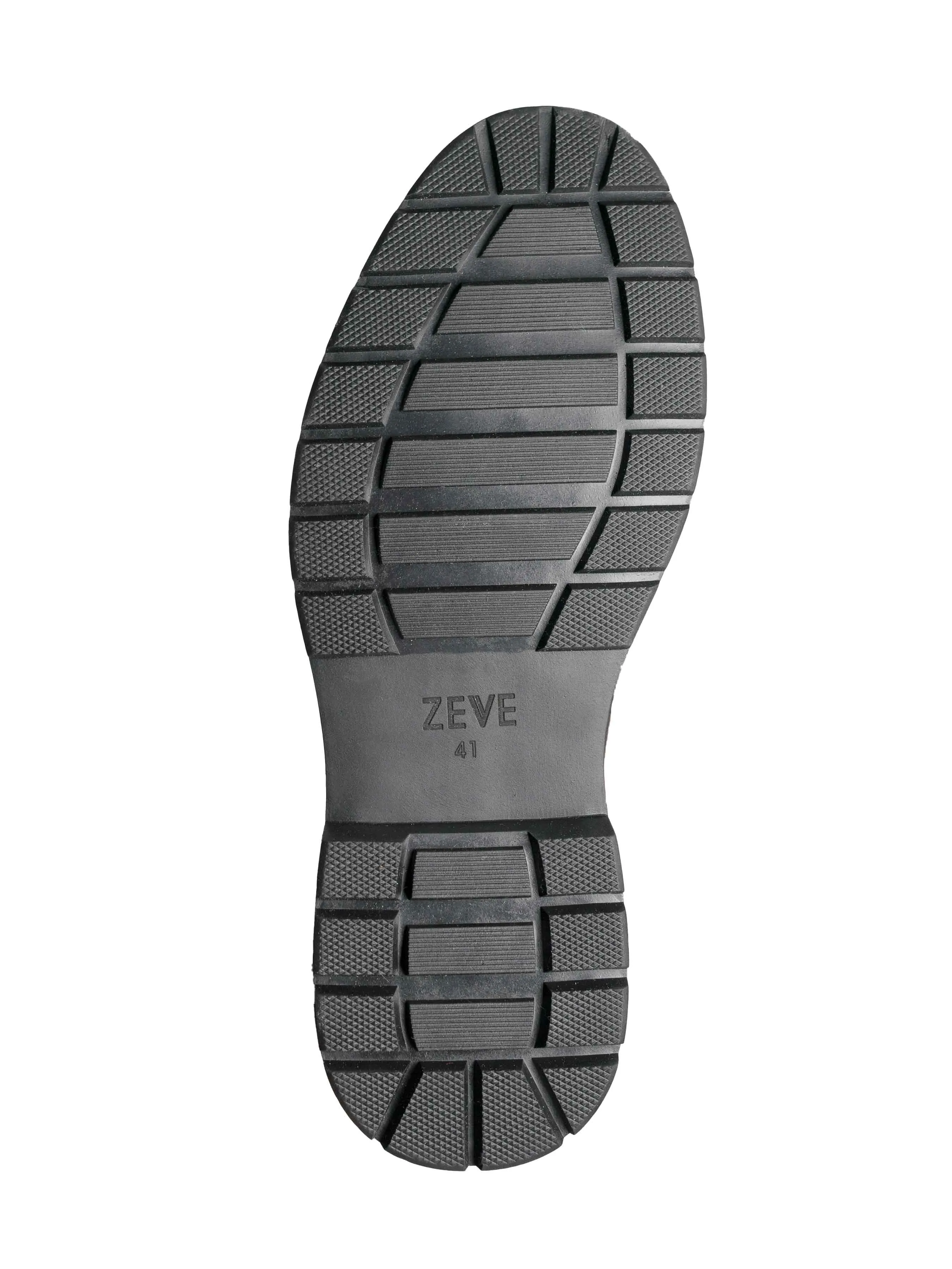 Maurice Moccasin Schnallen-Loafer - Einfarbig Schwarz (Dicke Sohle)