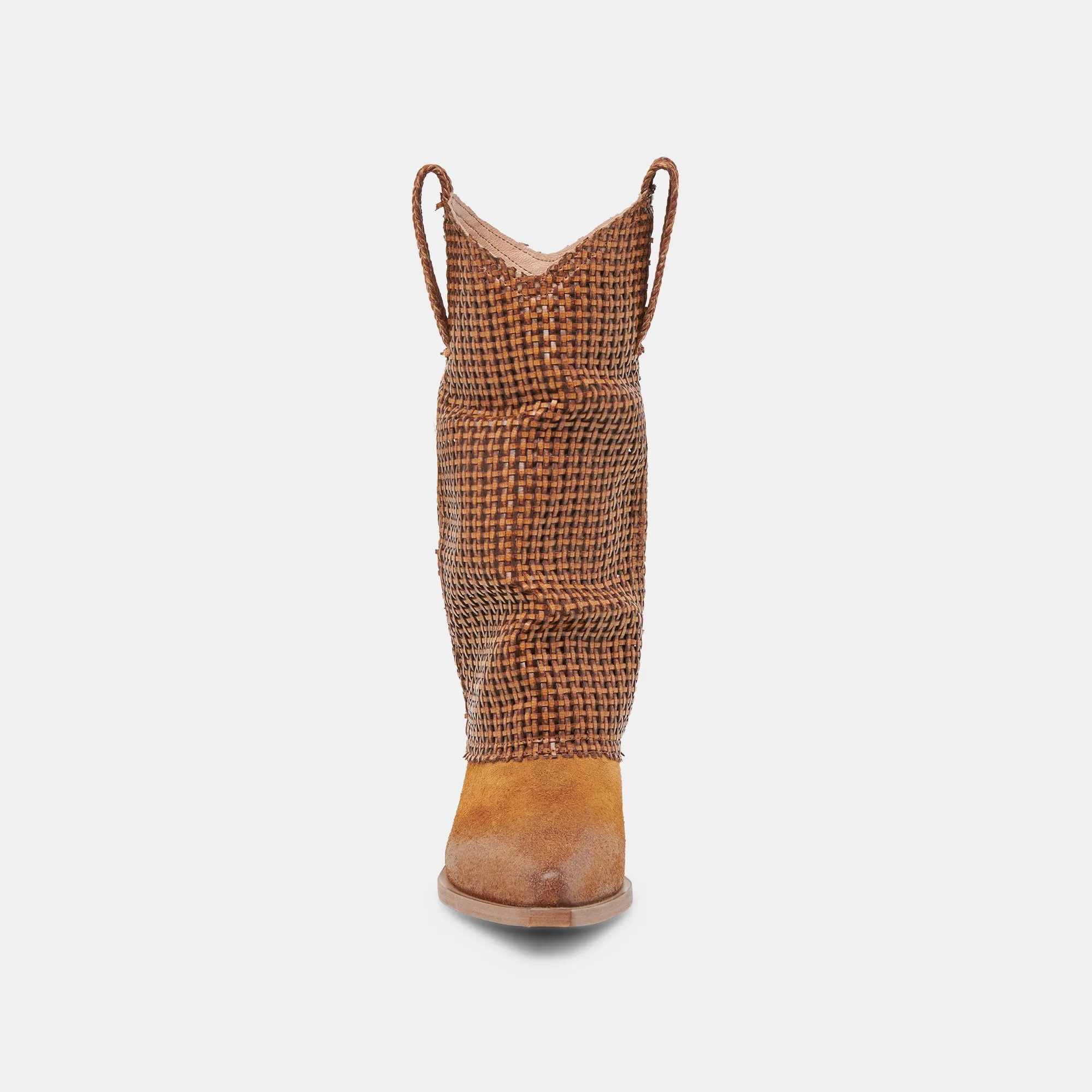 MAVRIK STIEFEL KASTANIENBRAUNES WILDLEDER
