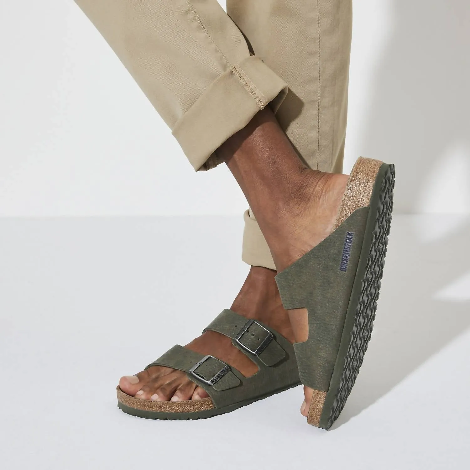 Herren Arizona Vegan Sandalen in Thymian