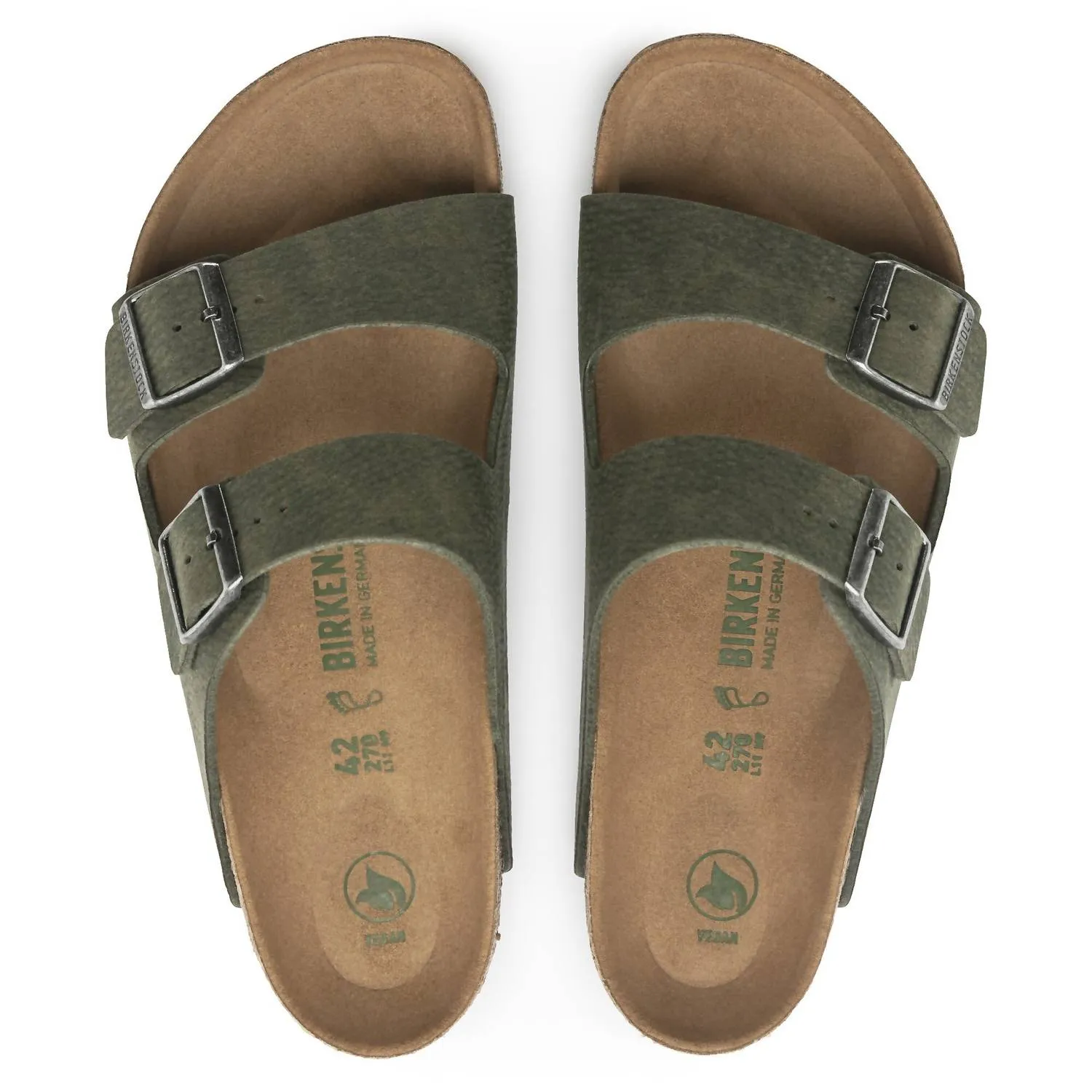 Herren Arizona Vegan Sandalen in Thymian