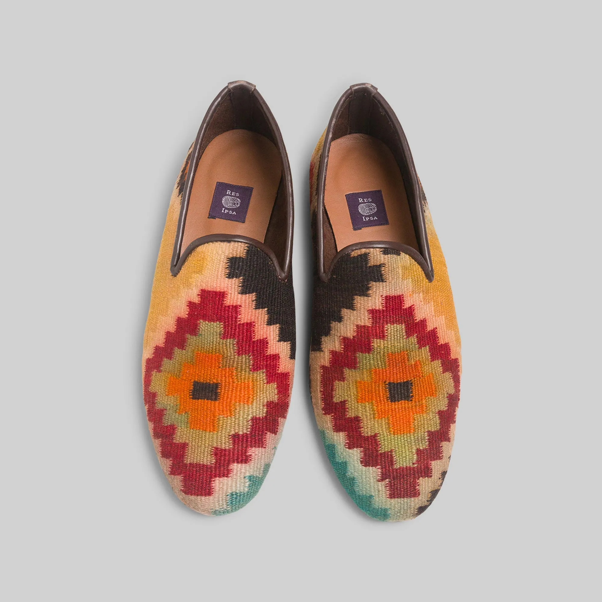 Herren-Kilim-Loafer Größe 11