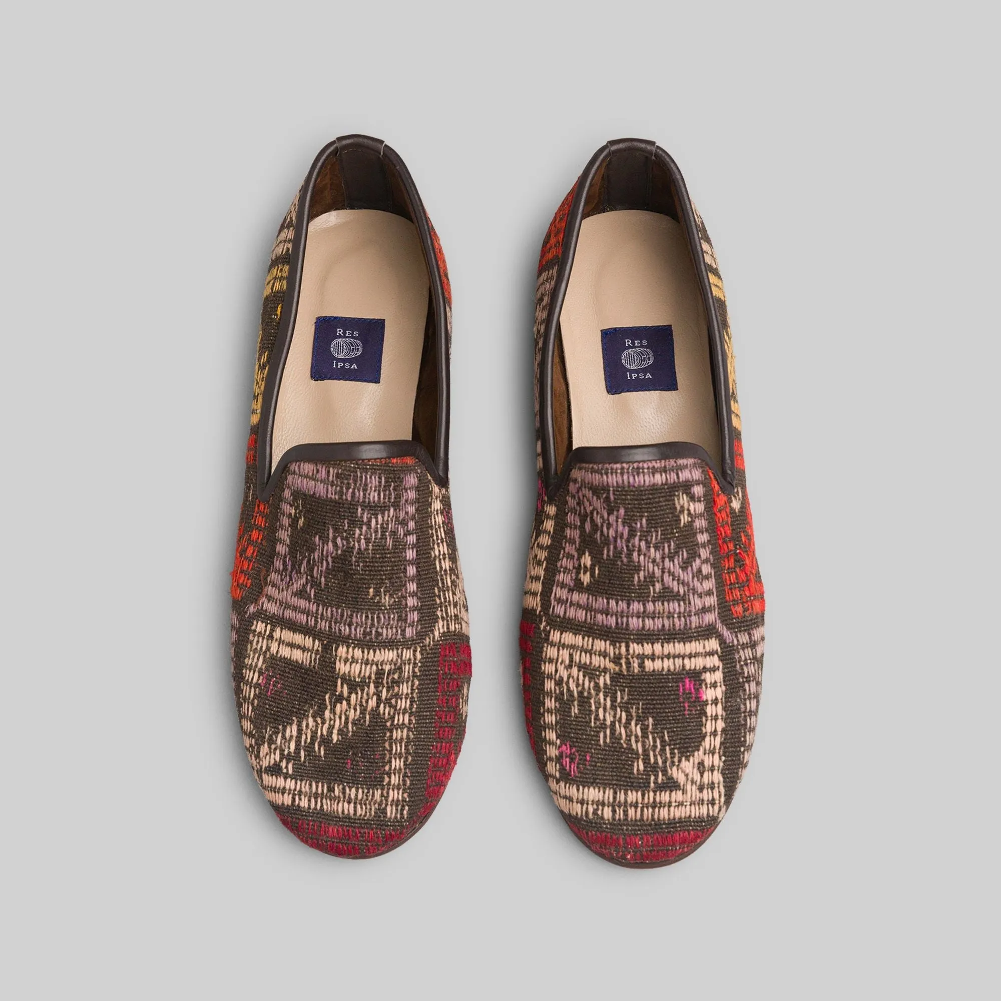Herren-Kilim-Loafer Größe 12