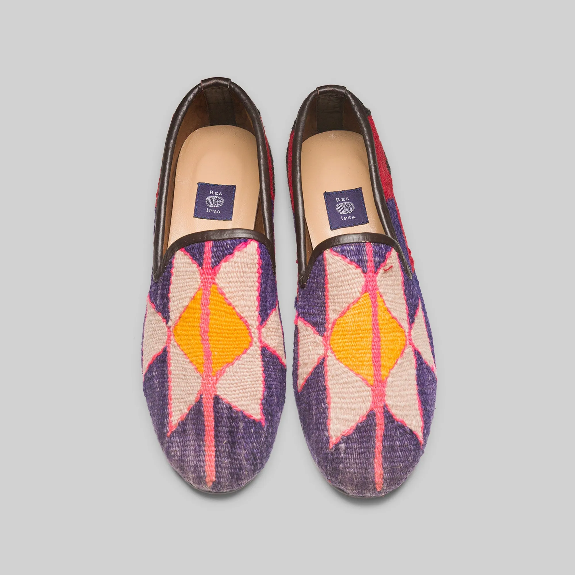 Herren-Kilim-Loafer Größe 12