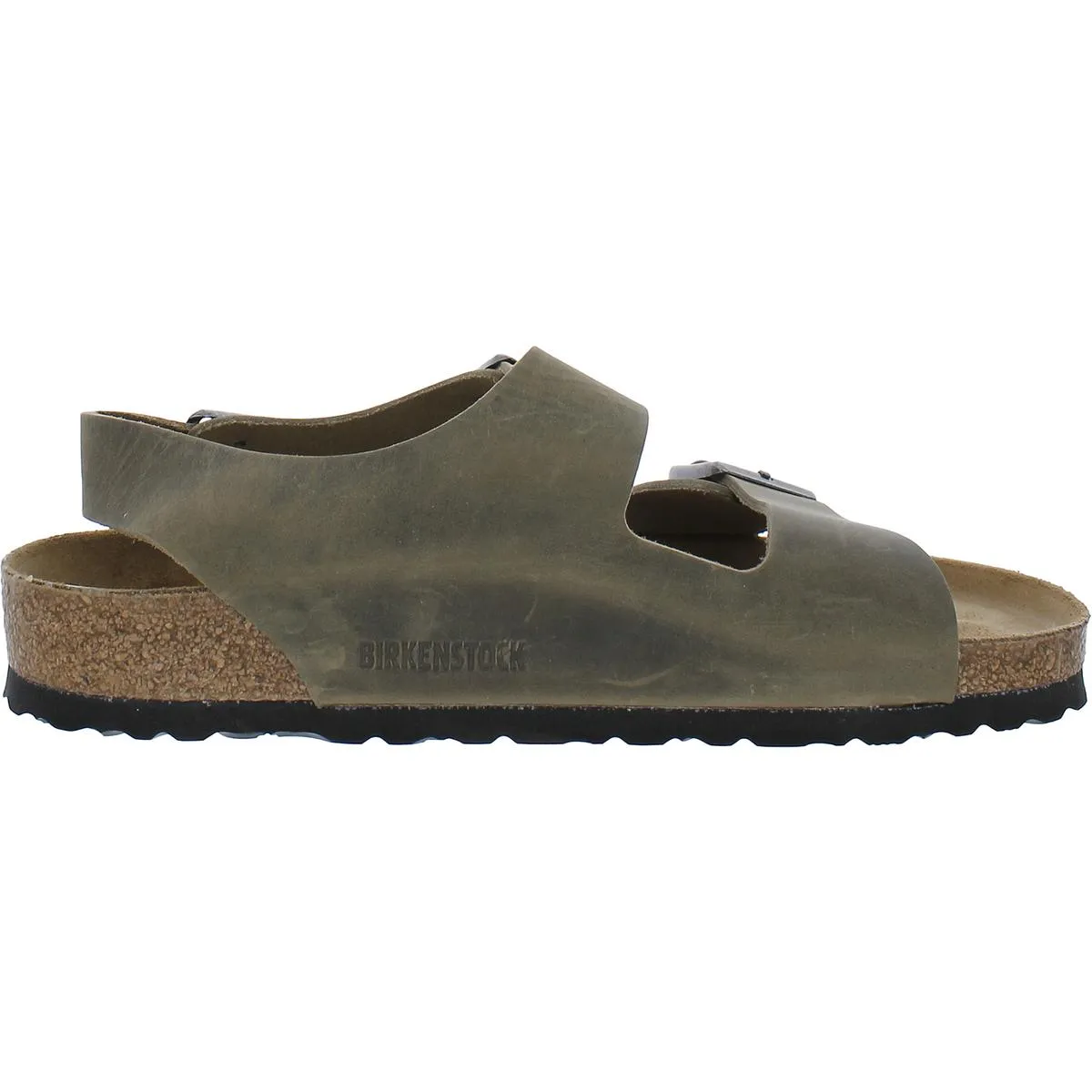 Herren Lederschlupfsandalen