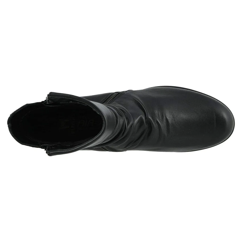 Mephisto Phila Damen Stiefeletten mit Keilabsatz aus Vollrindleder
