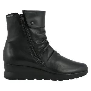 Mephisto Phila Damen Stiefeletten mit Keilabsatz aus Vollrindleder