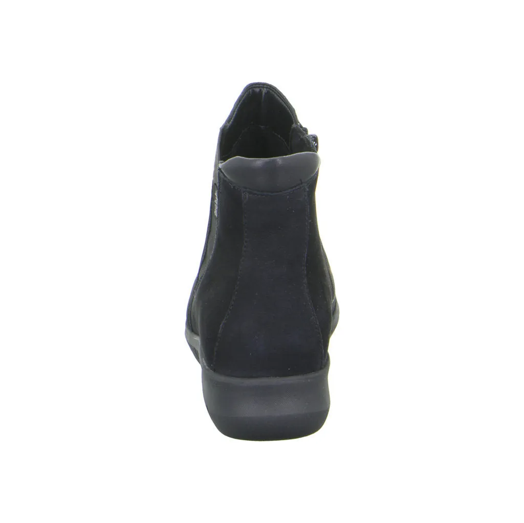 Mobils Idilia Nubuck-Leder Damen Knöchelstiefel