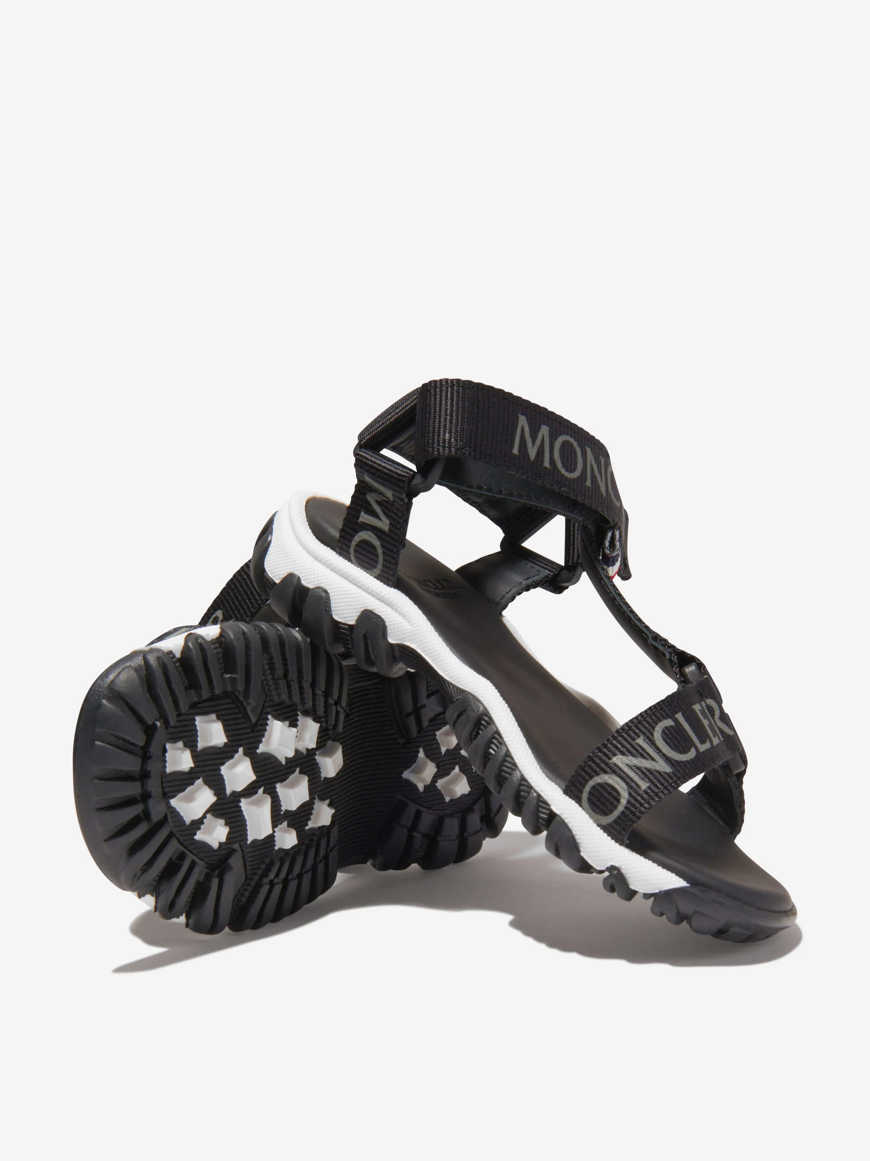 Moncler Enfant Unisex Logo-Riemchen Sandalen
