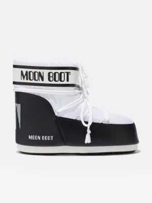 Moon Boot Kids Icon Low Stiefel in Weiß