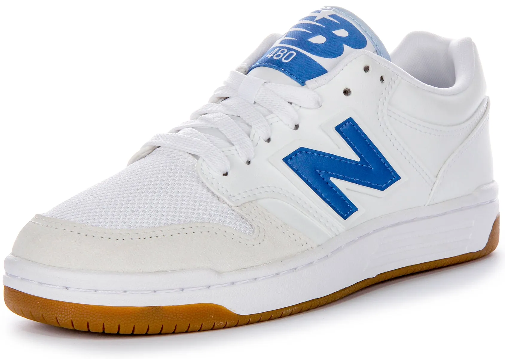 New Balance BB 480 LFB in Weiß Blau Schuhe New Balance