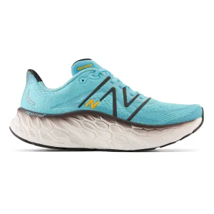 New Balance Fresh Foam X More V4 - Sommer Aqua - Schwarz - Leuchtendes Ringelblumengelb
