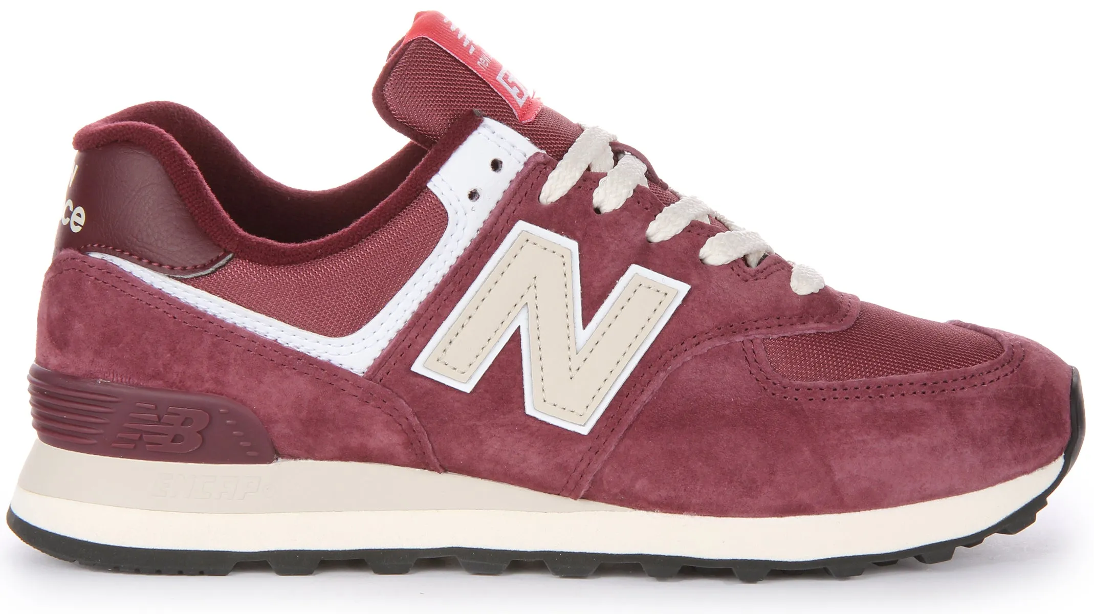 New Balance U574 HMG Schuhe in Burgunderrot