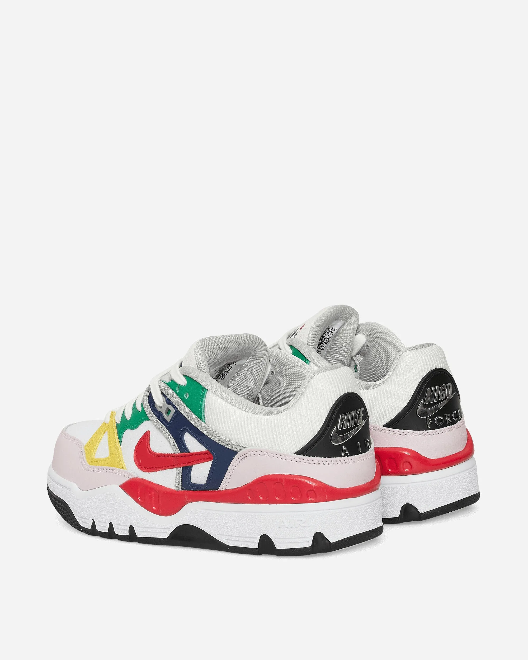 Nigo Air Force 3 Low Sneakers Blauer Abgrund / Tourgelb