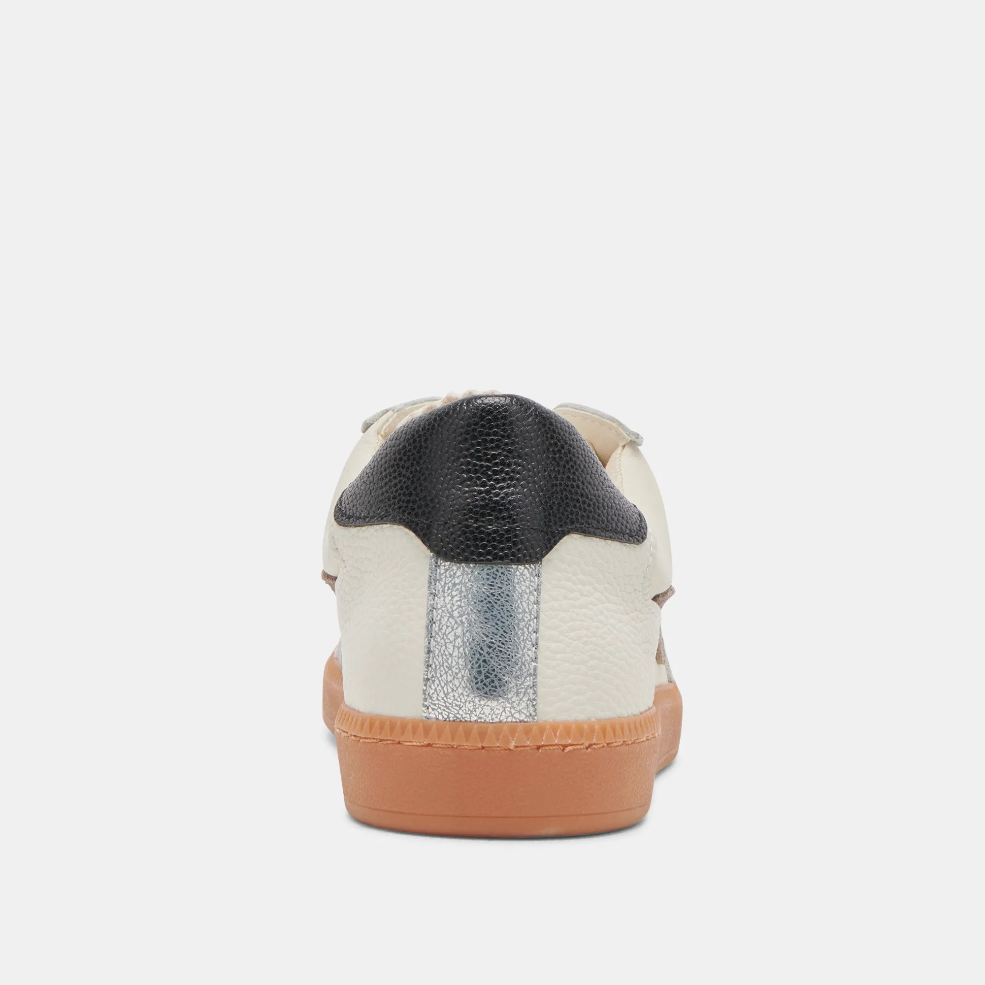 HINWEIS SNEAKERS WEIß GRAU LEDER