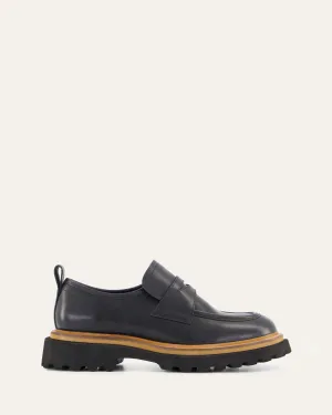 OBI LOAFERS SCHWARZES LEDER
