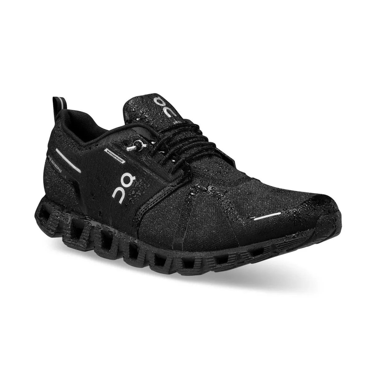 On Running Herren Cloud 5 Vollschwarz Wasserdicht On Running
