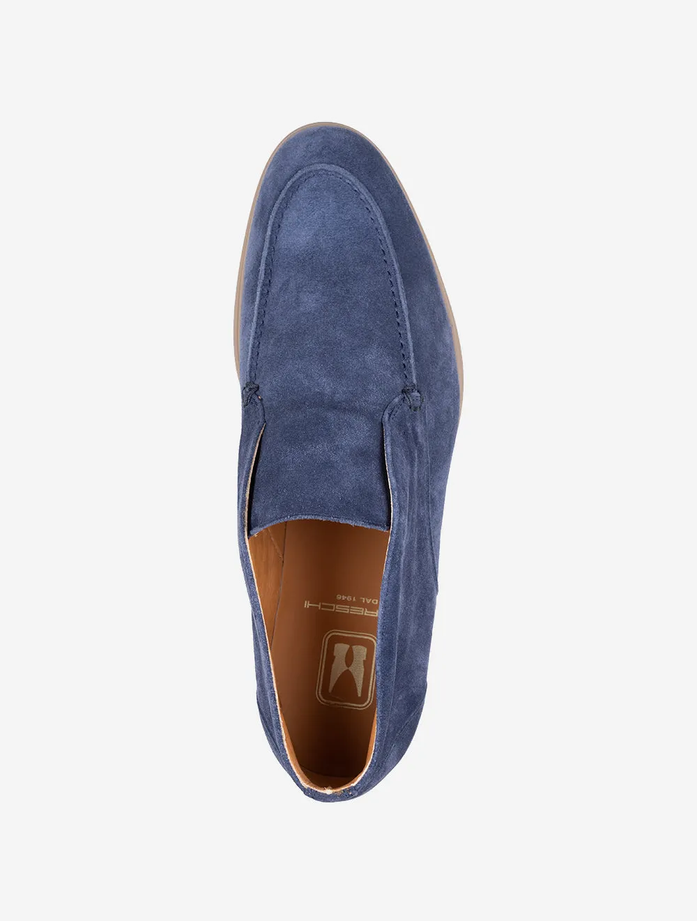 Offener Gehstiefel Blau