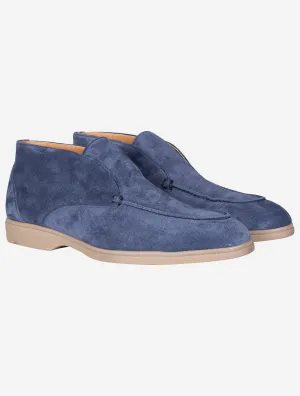 Offener Gehstiefel Blau