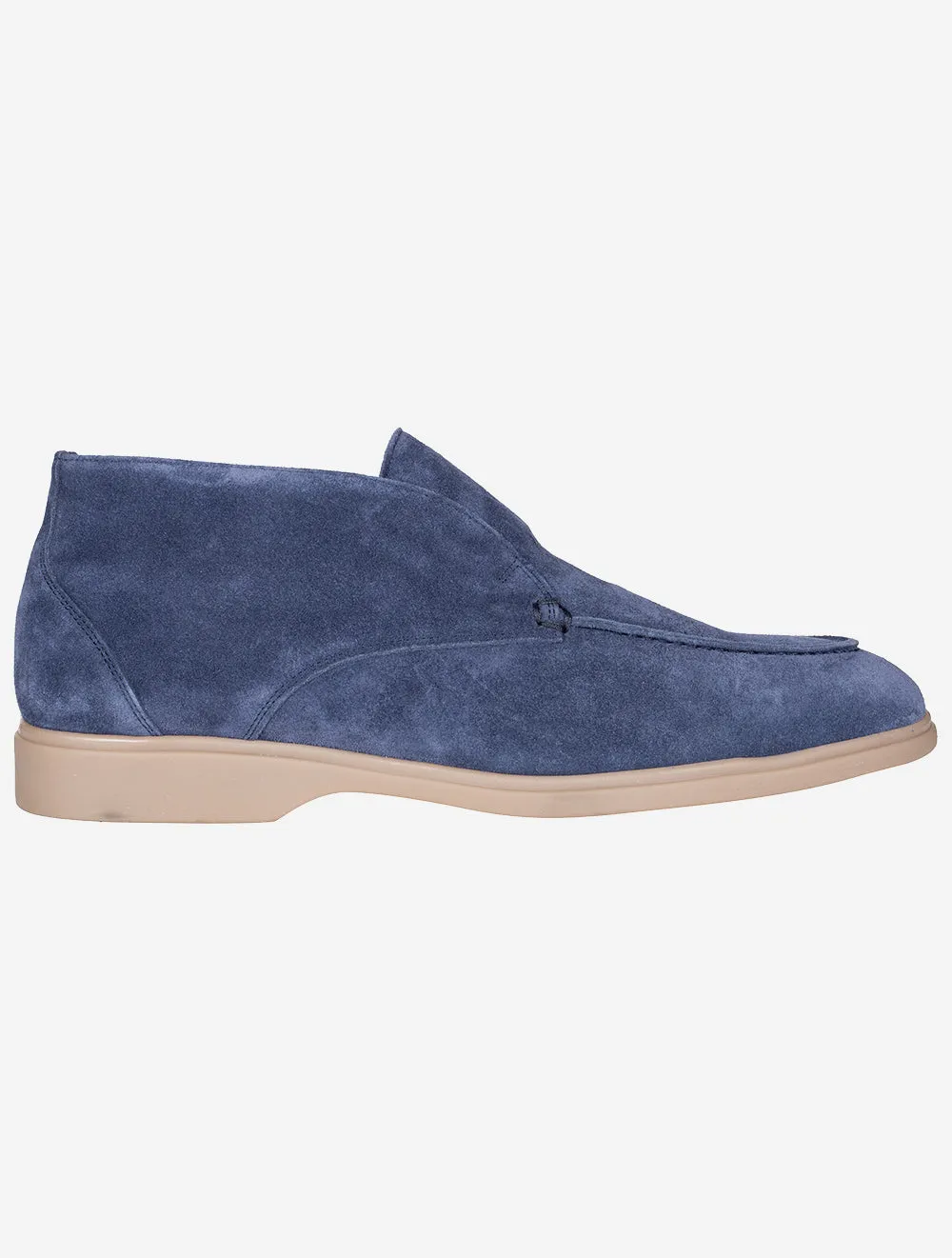 Offener Gehstiefel Blau