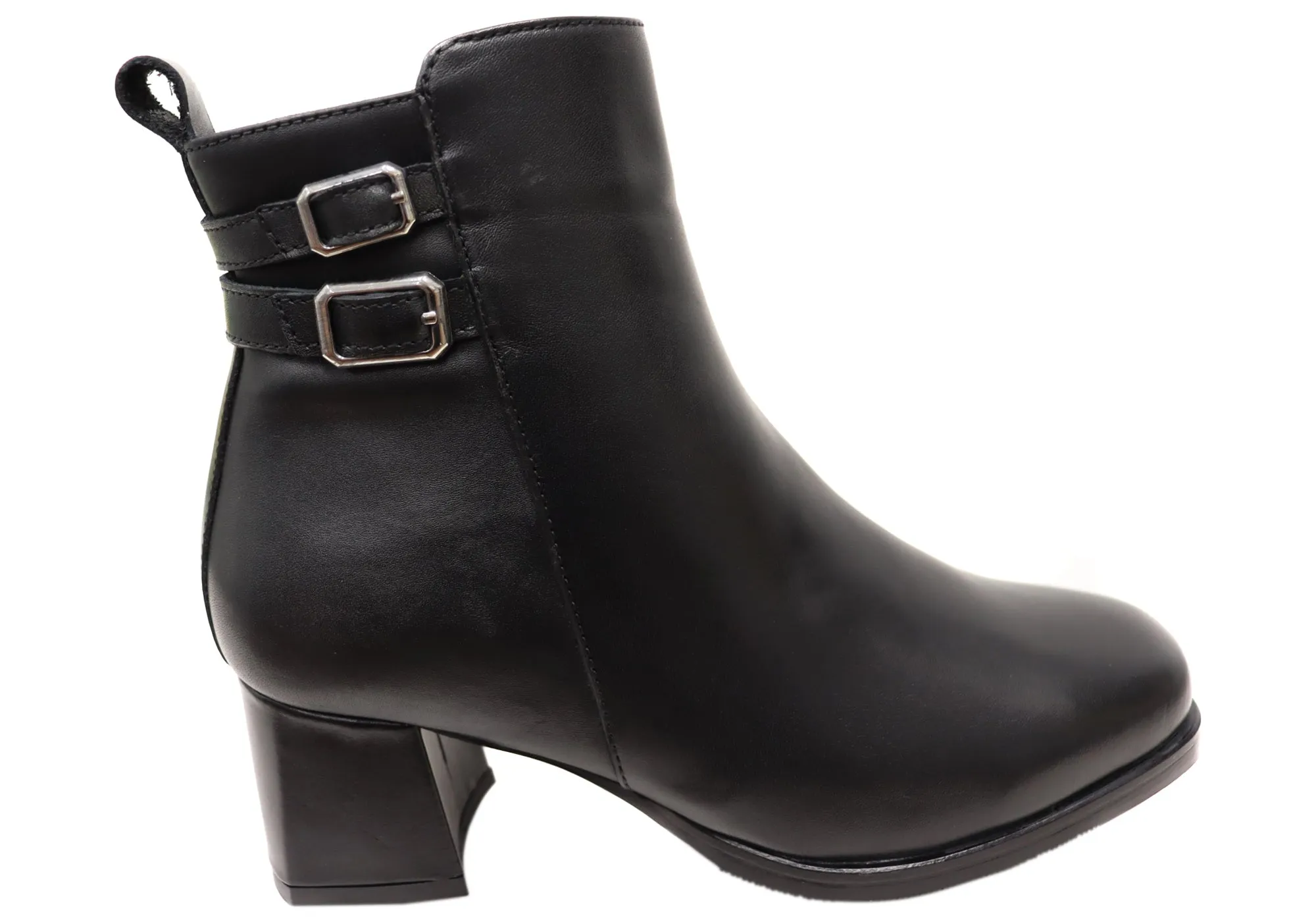 Orizonte Astara Damen Europäische Bequeme Leder Knöchelstiefel Orizonte Schuhe