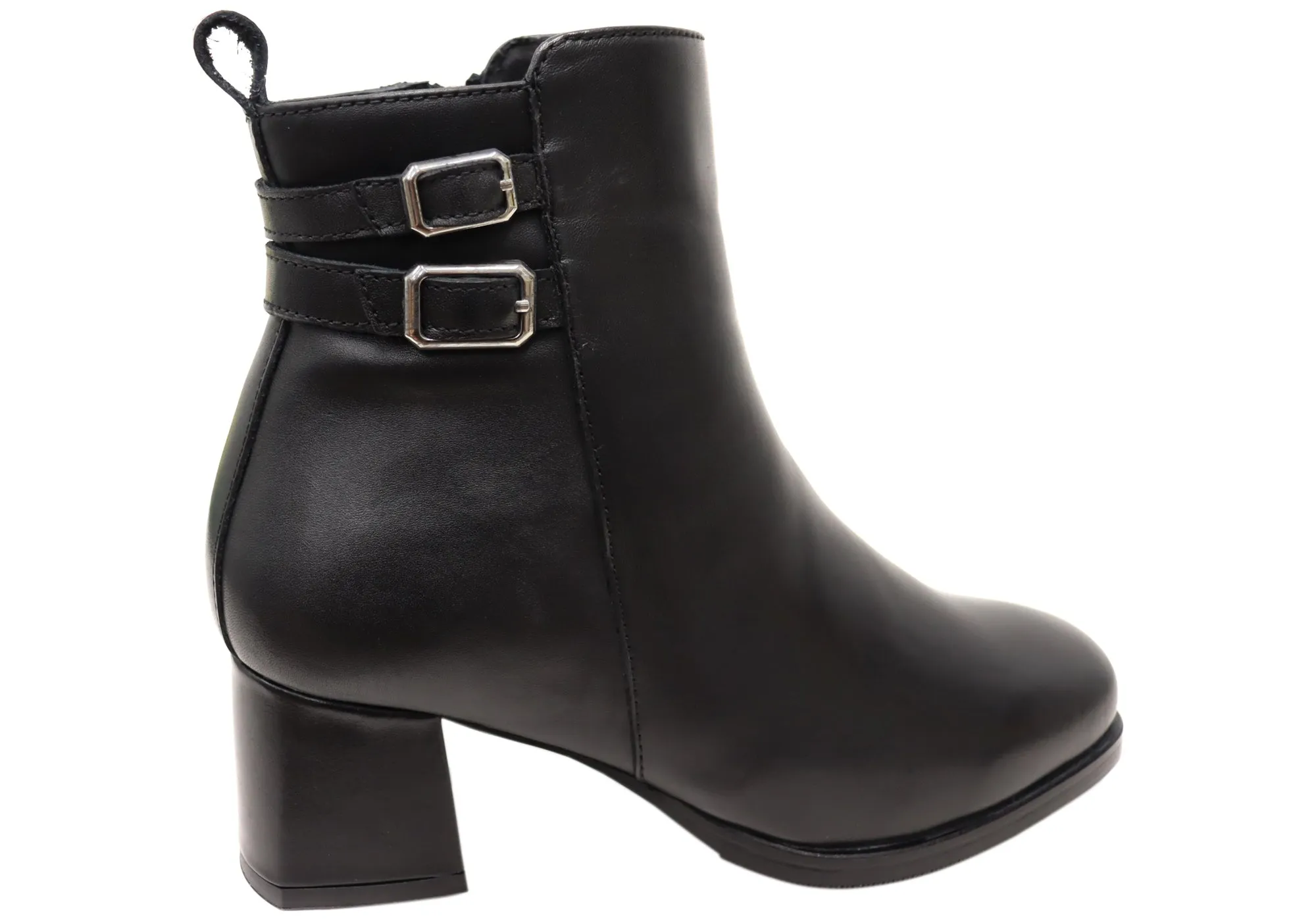 Orizonte Astara Damen Europäische Bequeme Leder Knöchelstiefel Orizonte Schuhe