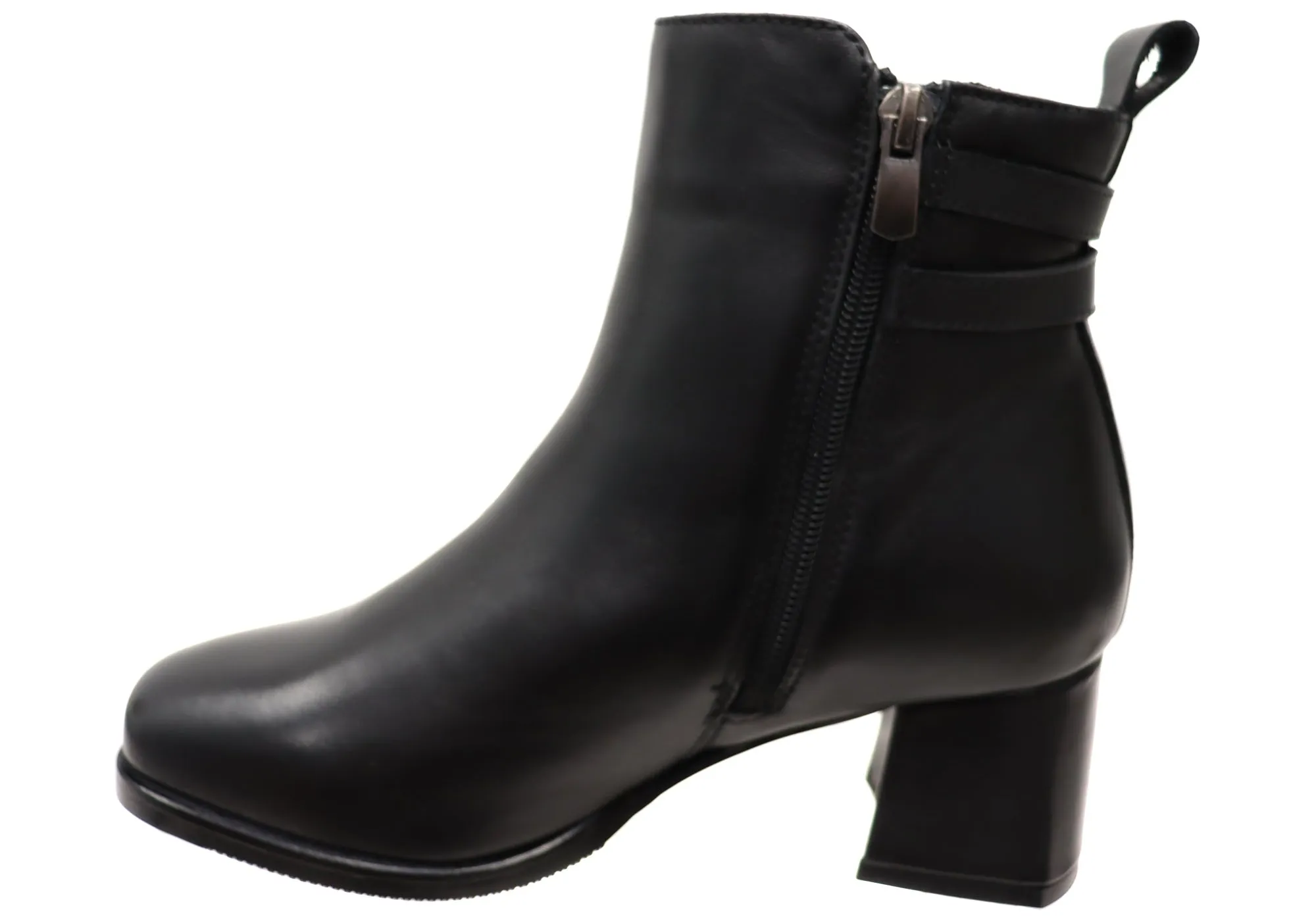 Orizonte Astara Damen Europäische Bequeme Leder Knöchelstiefel Orizonte Schuhe