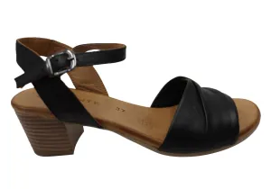 Orizonte Brooklen Damen Bequeme Europäische Ledersandalen Orizonte Schuhe