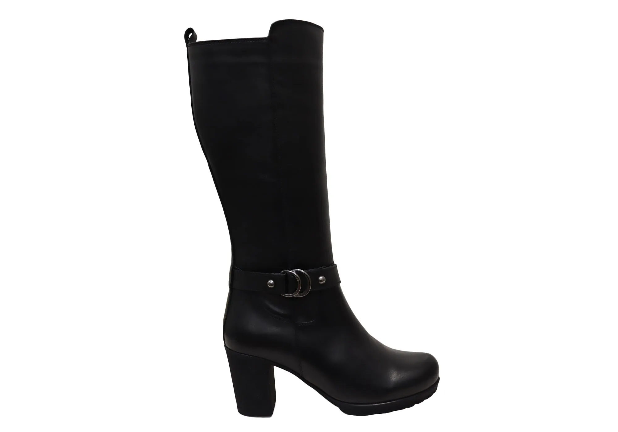 Orizonte Cadby Damen Europäische Bequeme Leder Stiefel Kniehohe Stiefel Orizonte Schuhe
