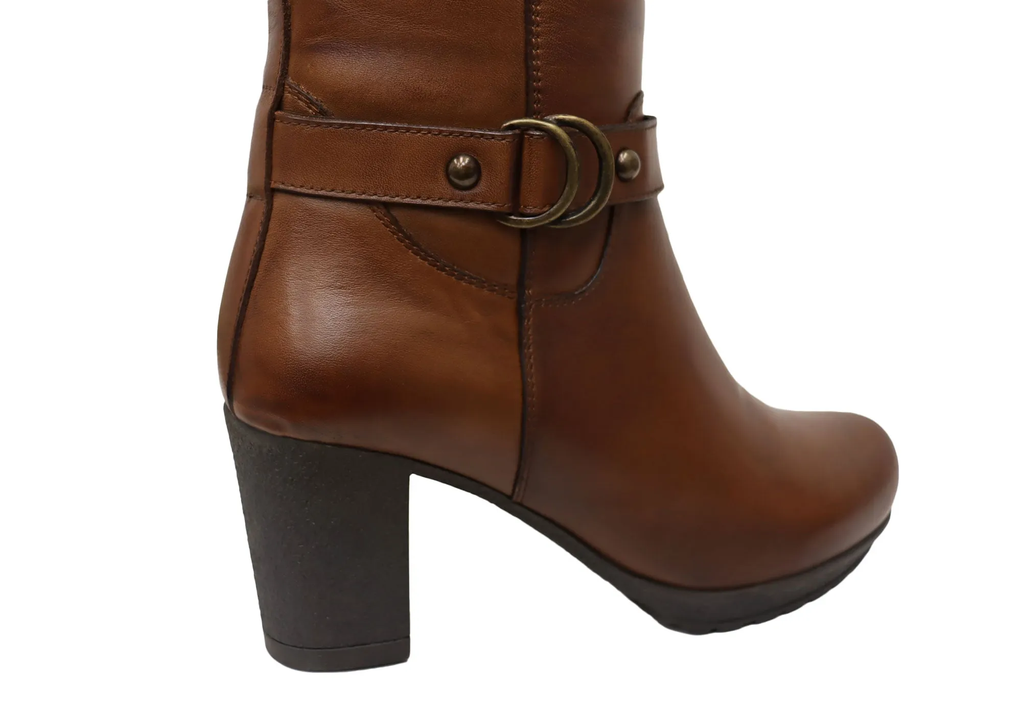 Orizonte Cadby Damen Europäische Bequeme Leder Stiefel Kniehohe Stiefel Orizonte Schuhe