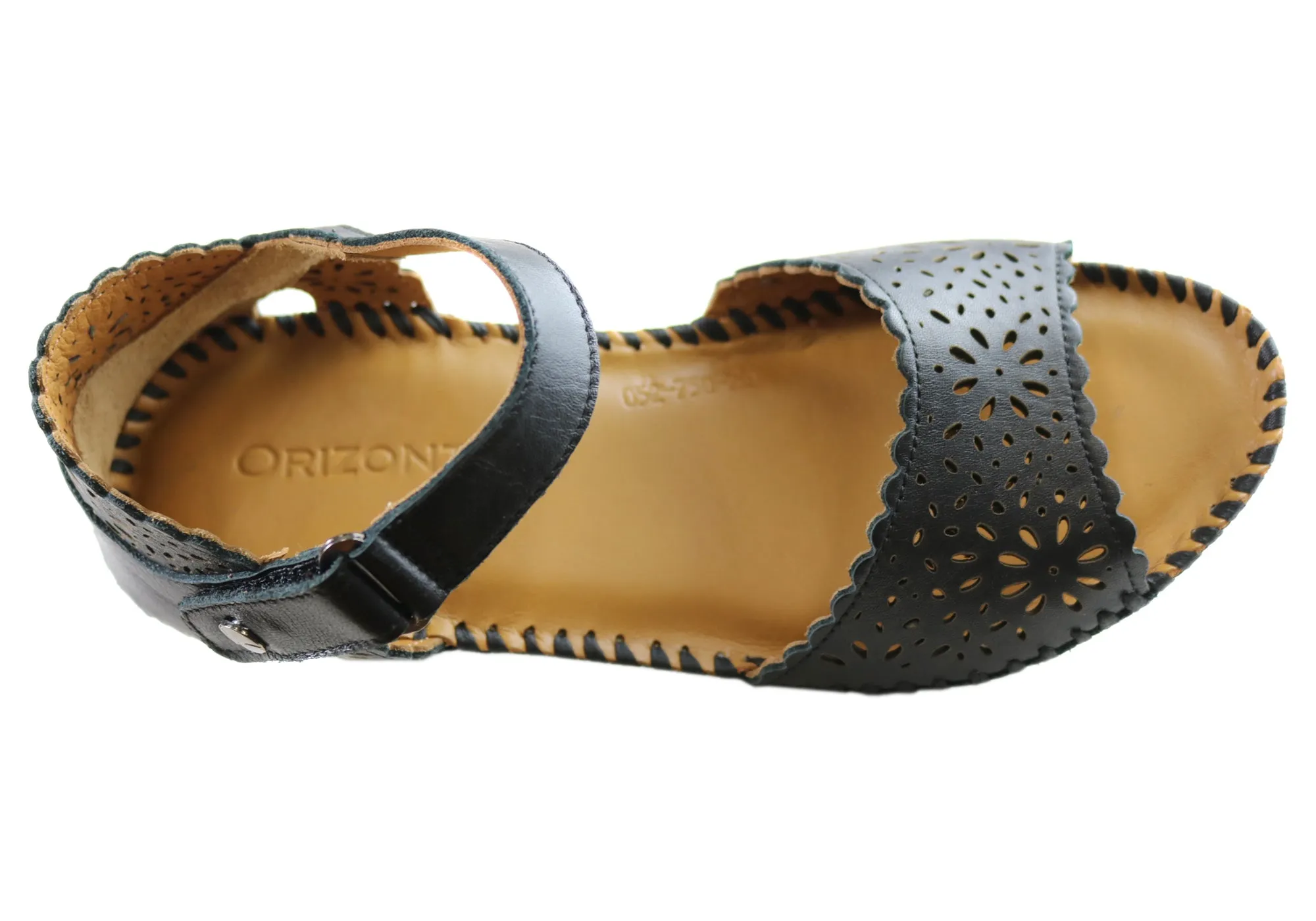 Orizonte Franni Damen Europäische Bequeme Keilabsatz Sandalen Orizonte Schuhe