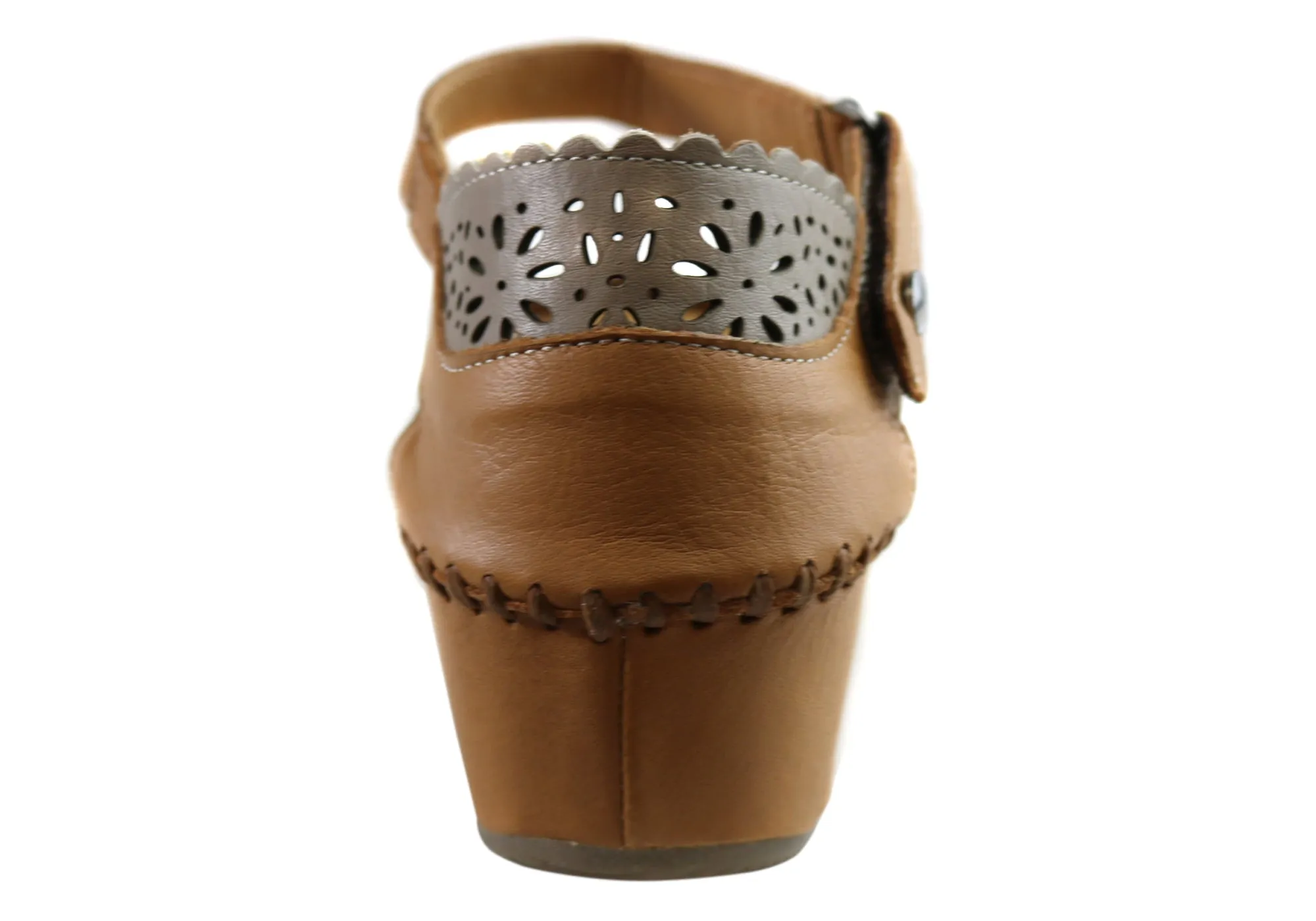 Orizonte Franni Damen Europäische Bequeme Keilabsatz Sandalen Orizonte Schuhe
