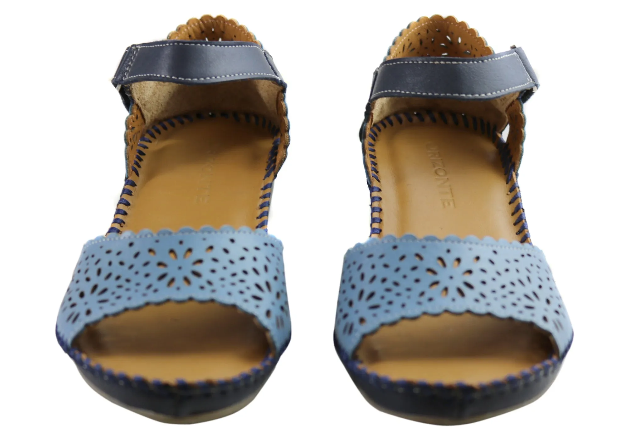 Orizonte Franni Damen Europäische Bequeme Keilabsatz Sandalen Orizonte Schuhe
