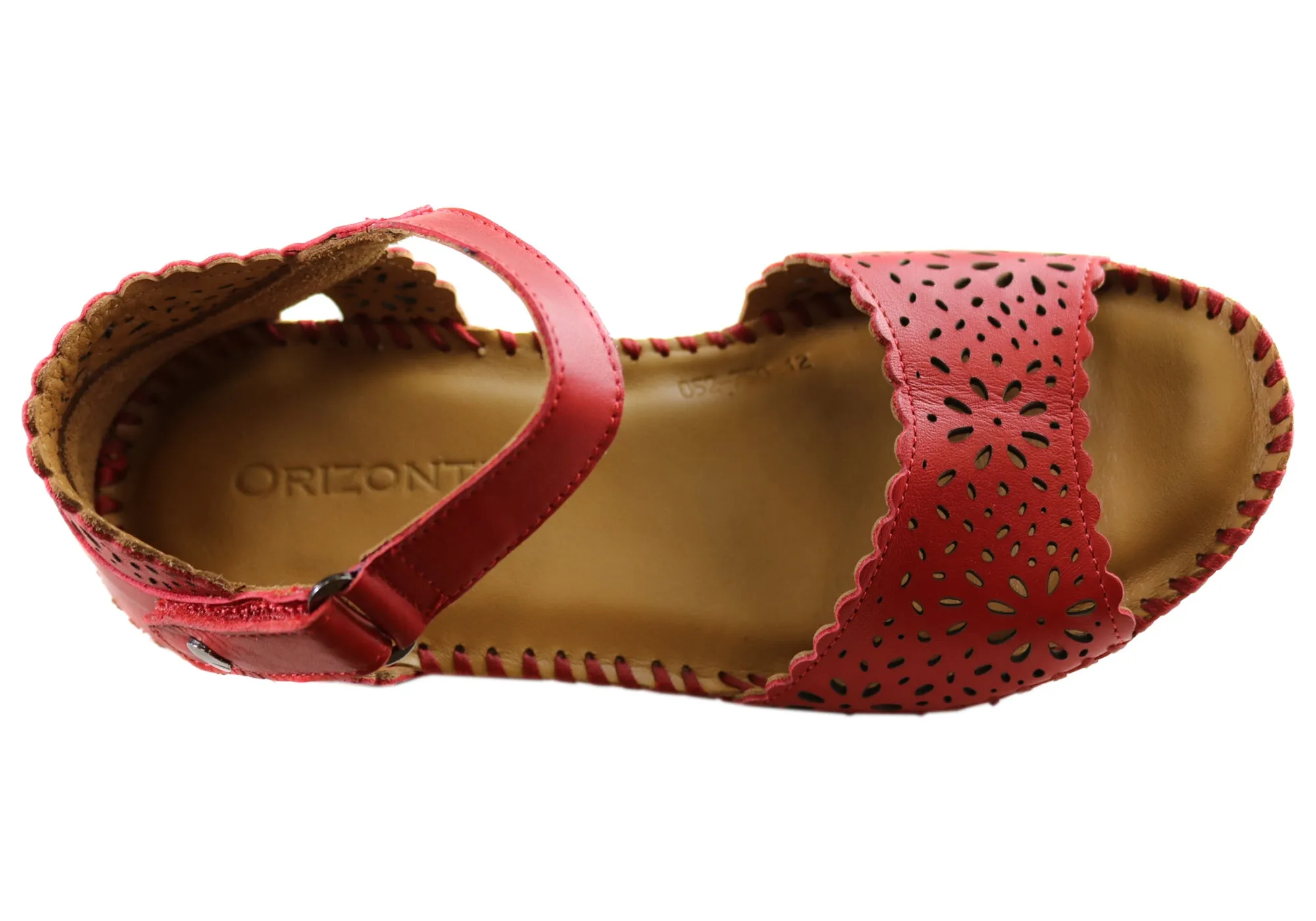 Orizonte Franni Damen Europäische Bequeme Keilabsatz Sandalen Orizonte Schuhe