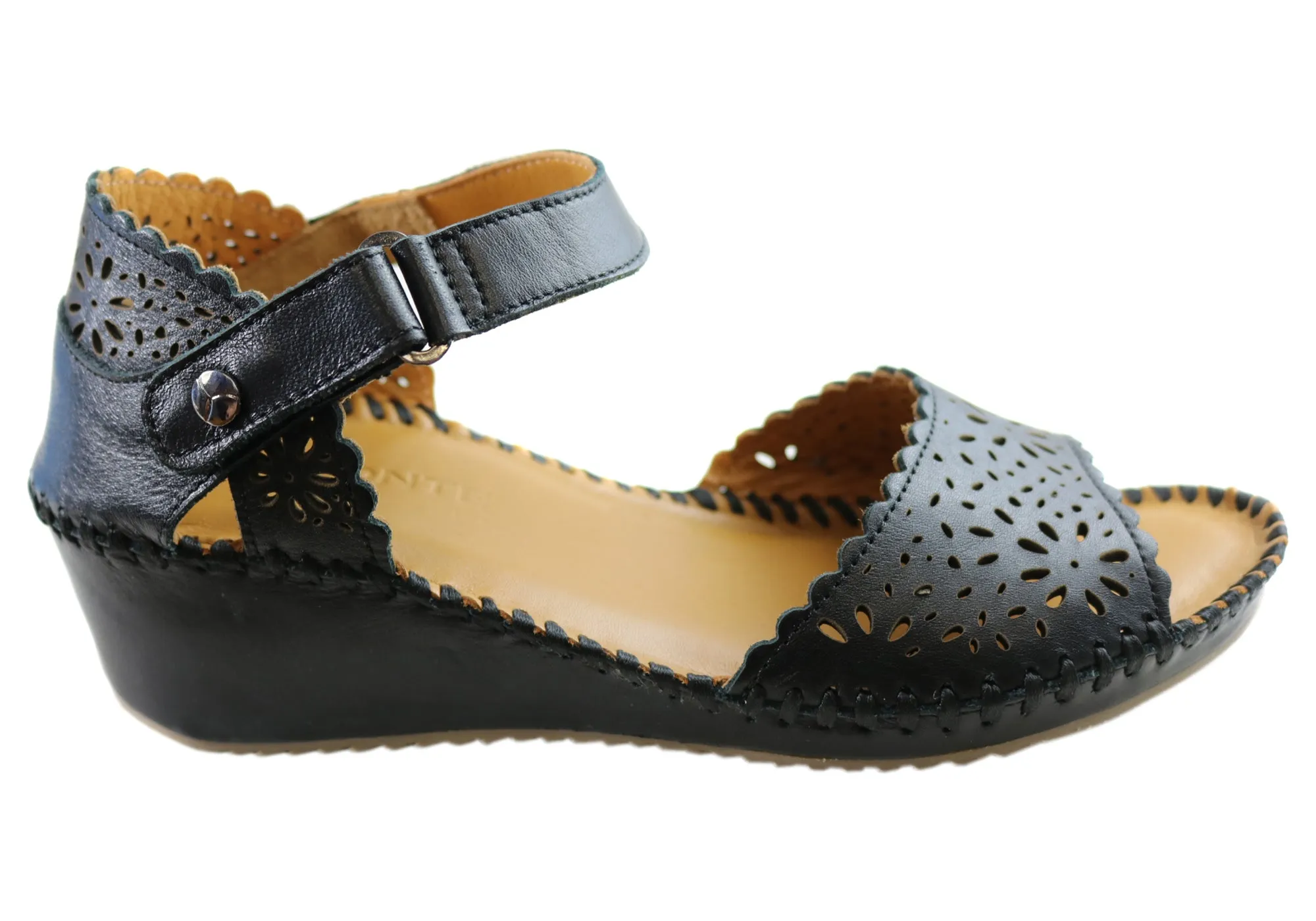 Orizonte Franni Damen Europäische Bequeme Keilabsatz Sandalen Orizonte Schuhe