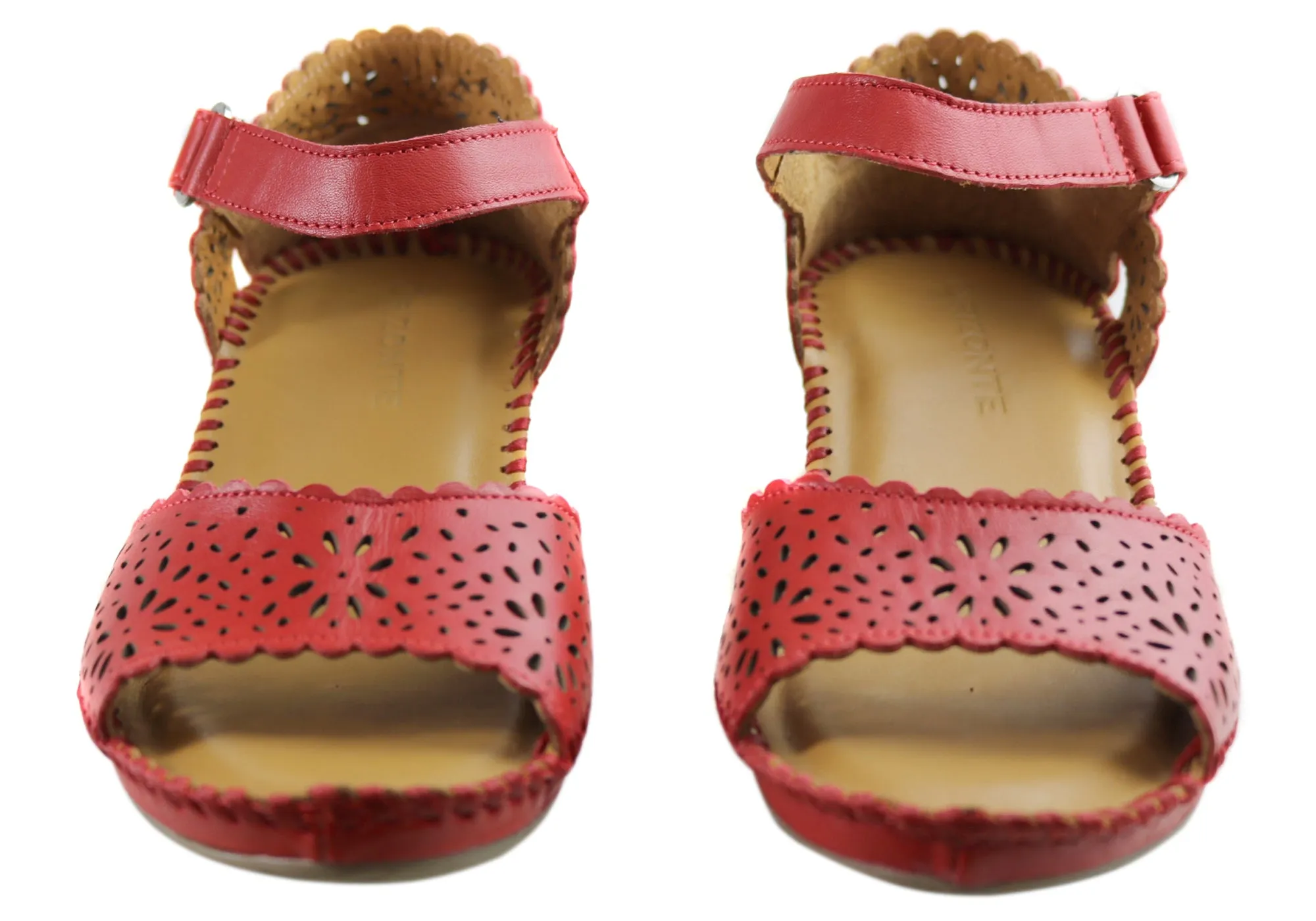Orizonte Franni Damen Europäische Bequeme Keilabsatz Sandalen Orizonte Schuhe