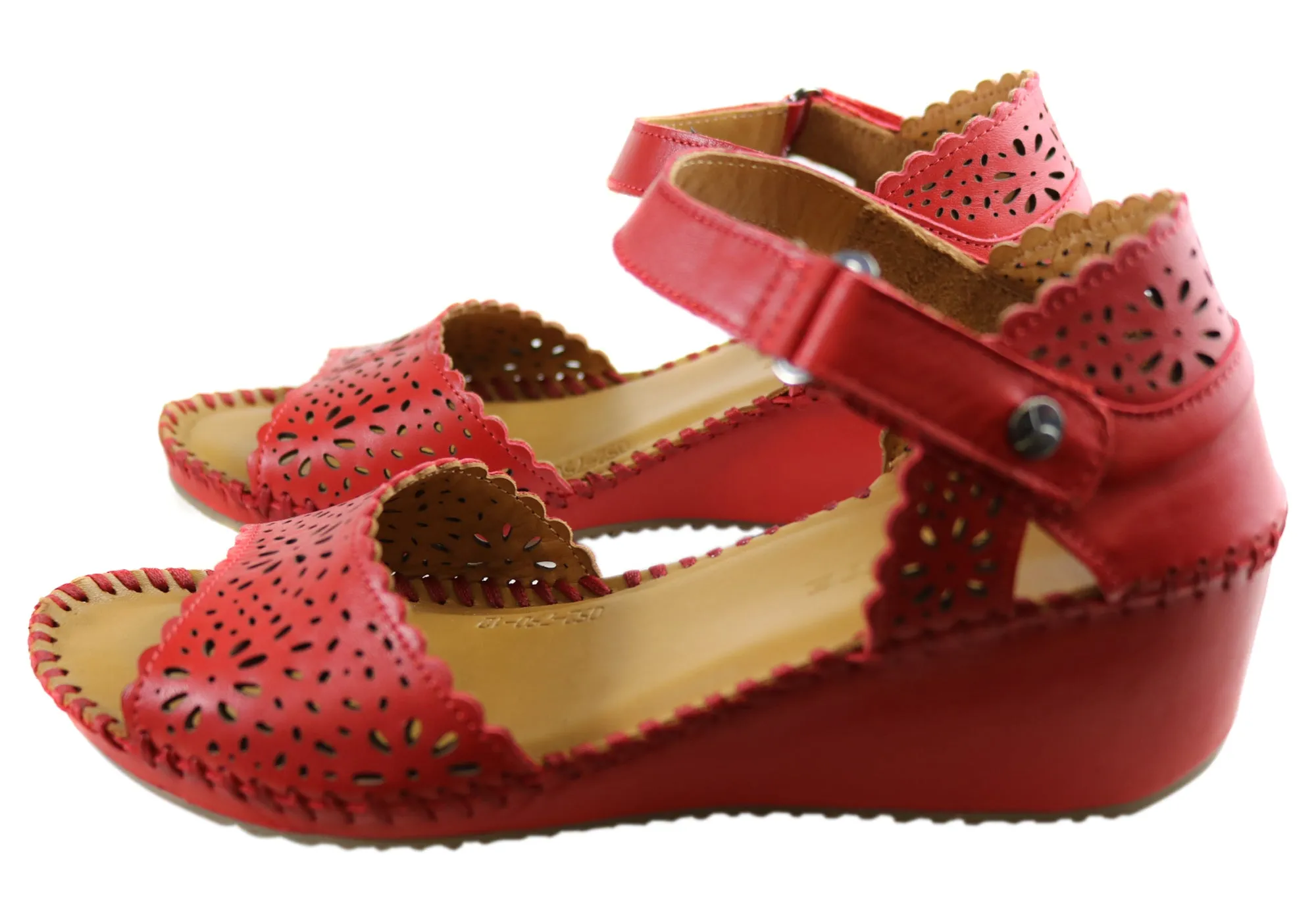 Orizonte Franni Damen Europäische Bequeme Keilabsatz Sandalen Orizonte Schuhe