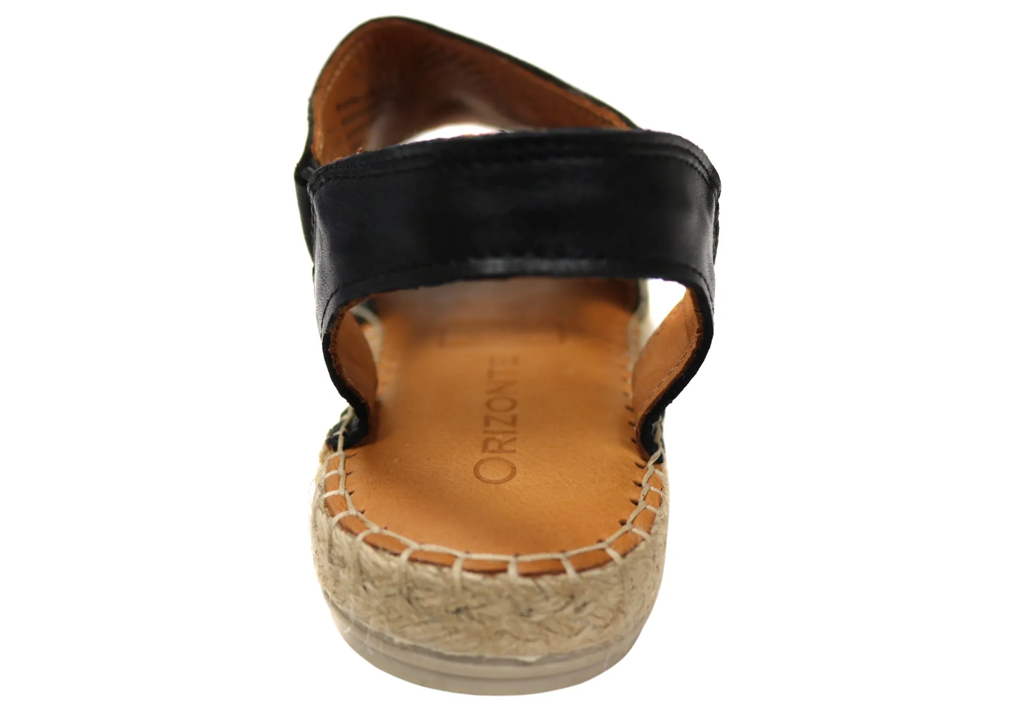 Orizonte Katrina Damen Europäische Leder Bequeme Espadrille Sandalen Orizonte Schuhe