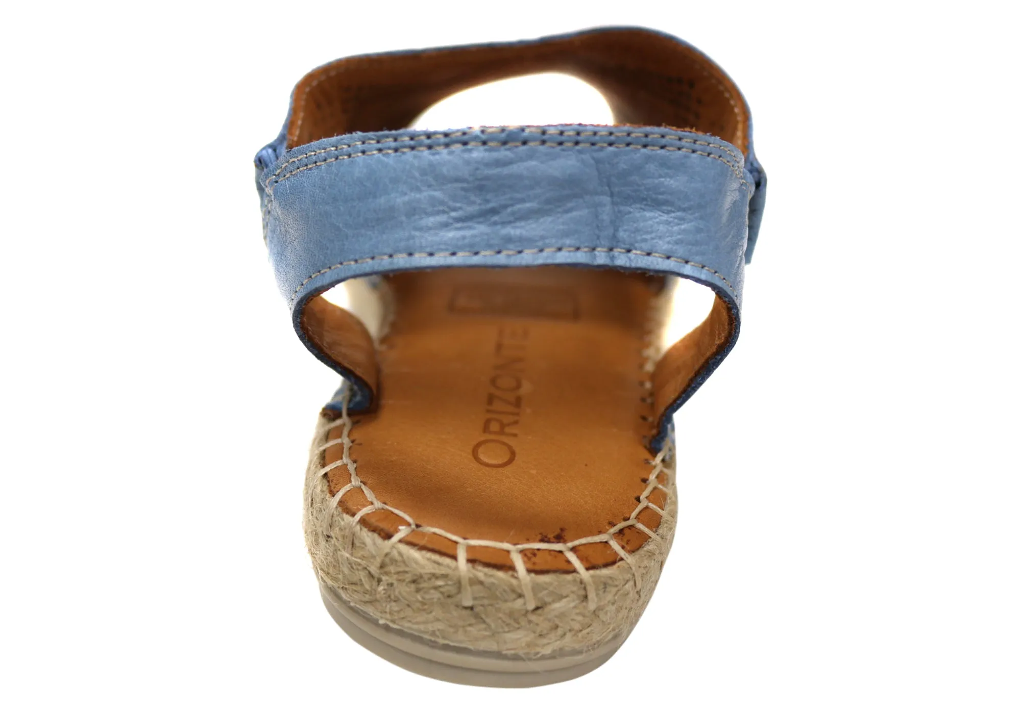 Orizonte Katrina Damen Europäische Leder Bequeme Espadrille Sandalen Orizonte Schuhe