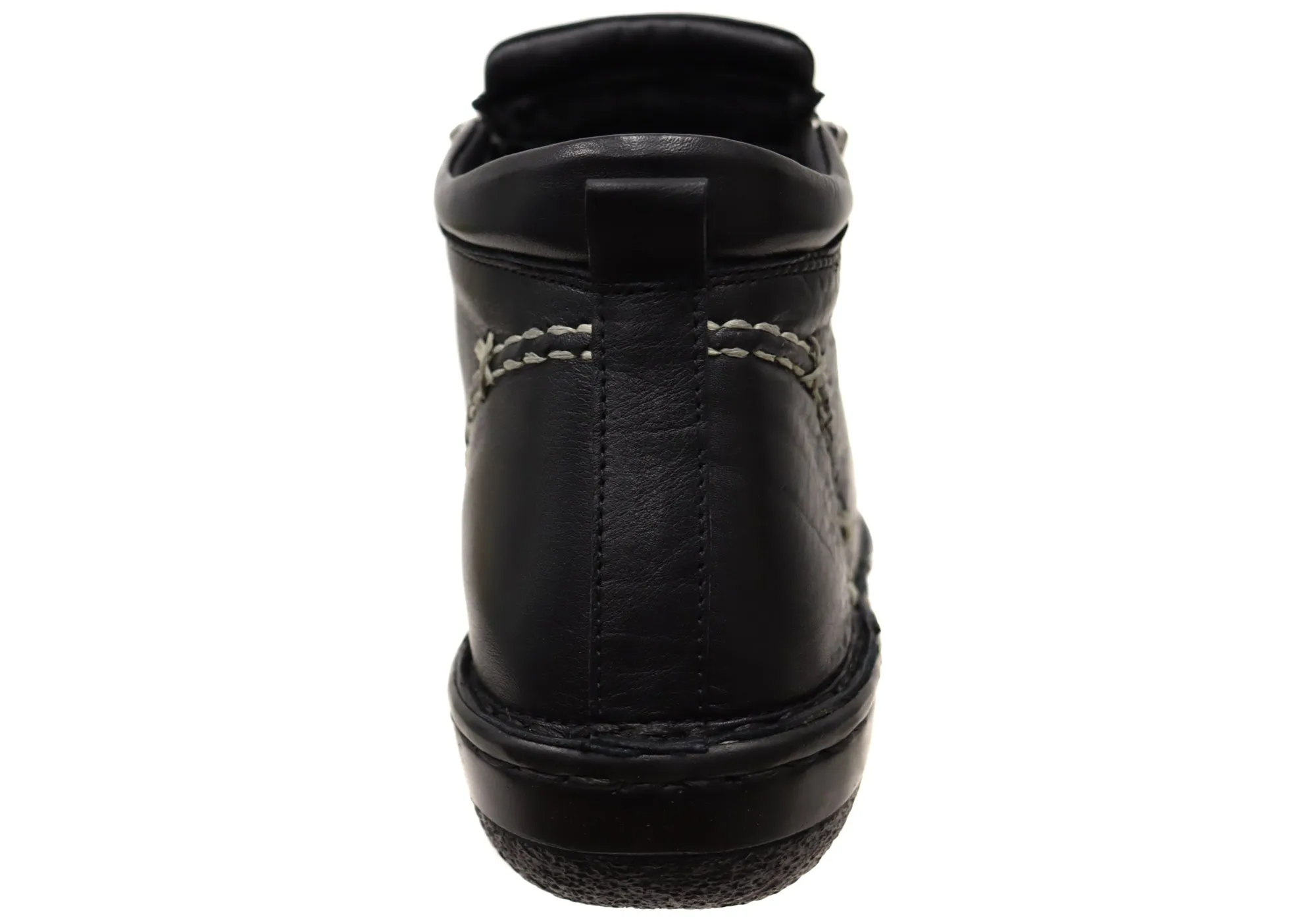 Orizonte Luna Damen Europäische Bequemliche Leder Knöchelstiefel Orizonte Schuhe