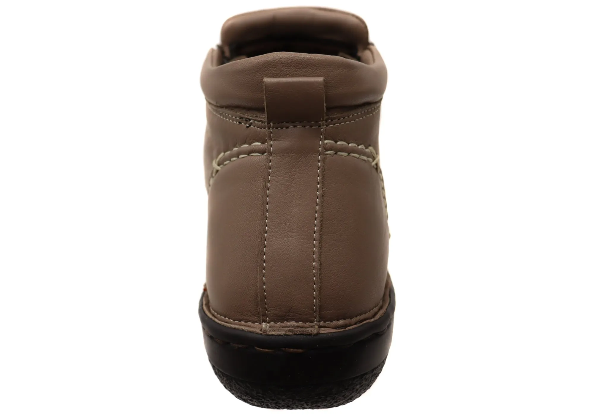 Orizonte Luna Damen Europäische Bequemliche Leder Knöchelstiefel Orizonte Schuhe