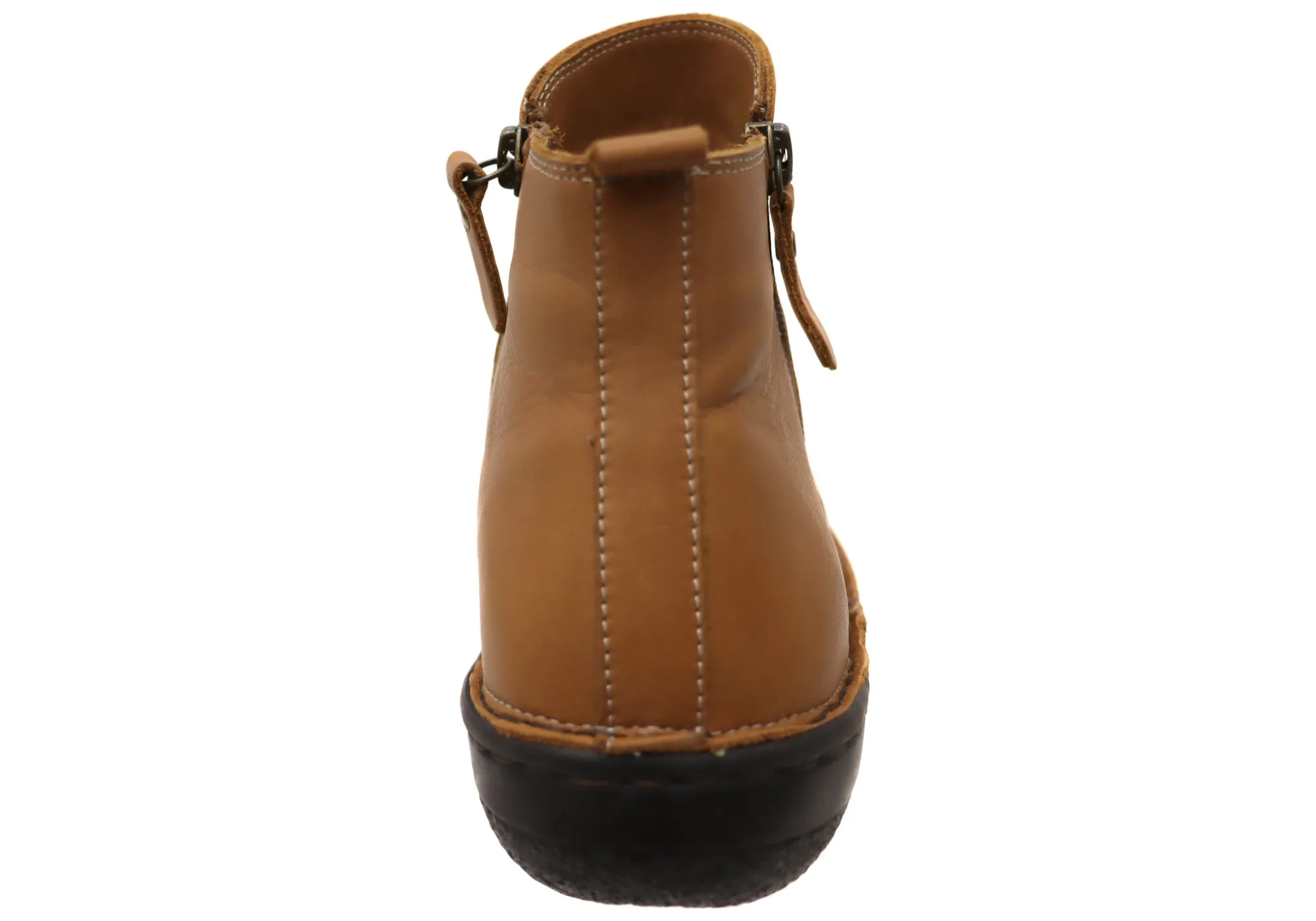 Orizonte Poet Damen Europäische Bequeme Leder Knöchelstiefel Orizonte Schuhe