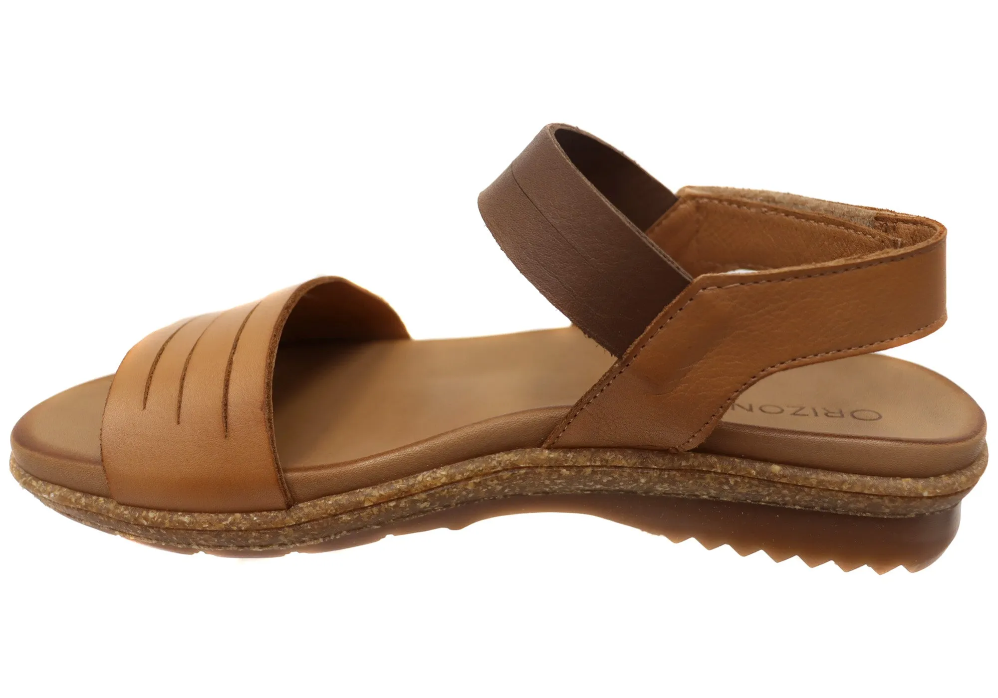 Orizonte Toukley Damen Bequeme Europäische Ledersandalen Orizonte Schuhe
