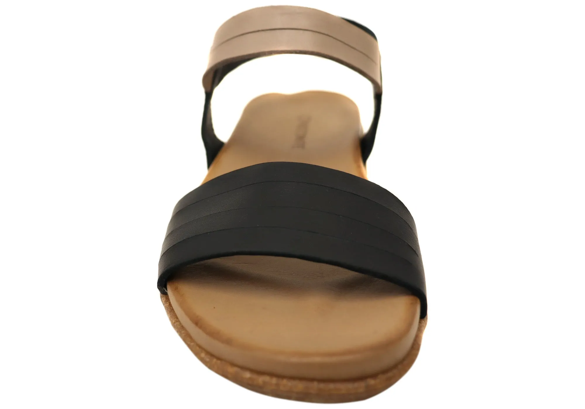 Orizonte Toukley Damen Bequeme Europäische Ledersandalen Orizonte Schuhe