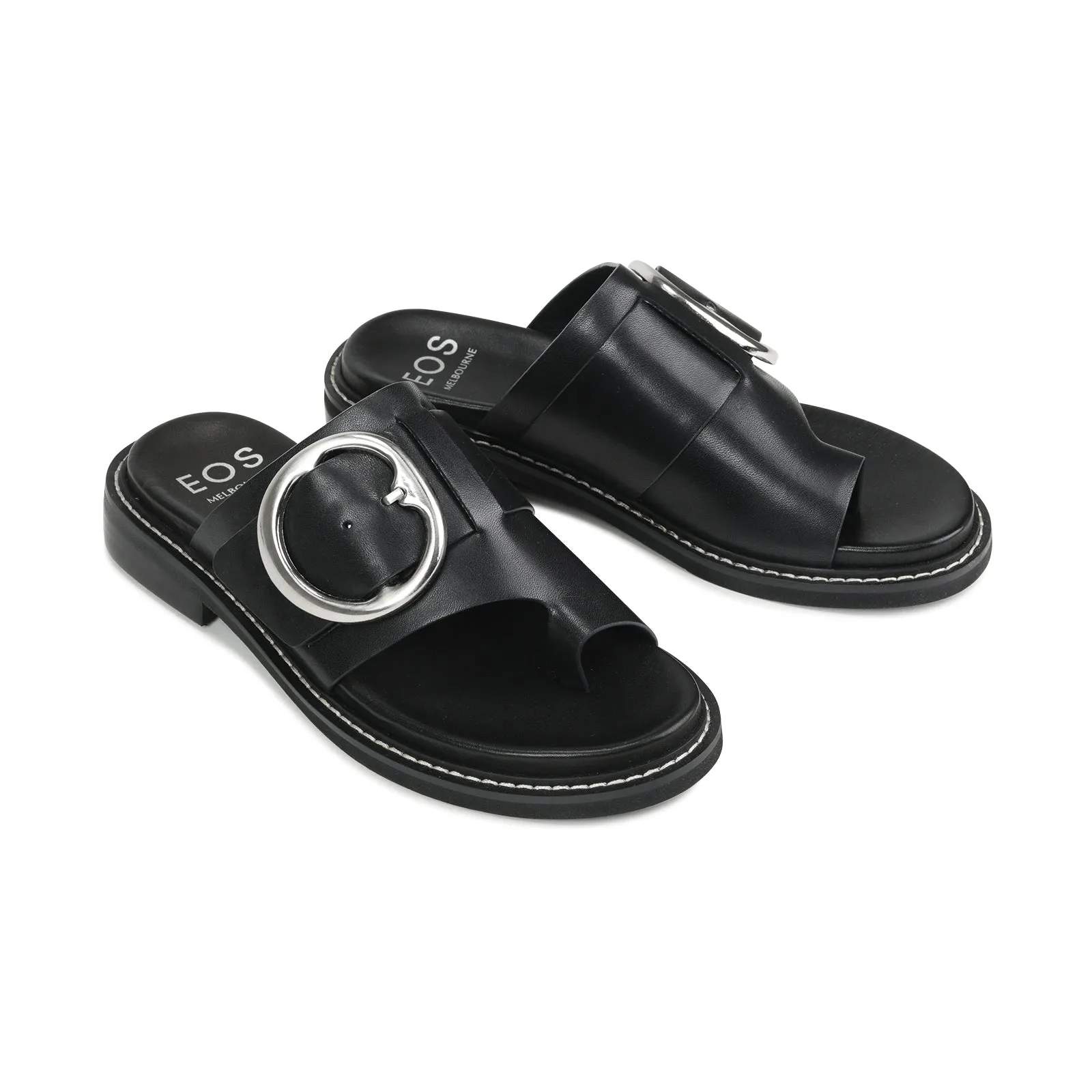ORN LEDERSLIDES SANDALEN